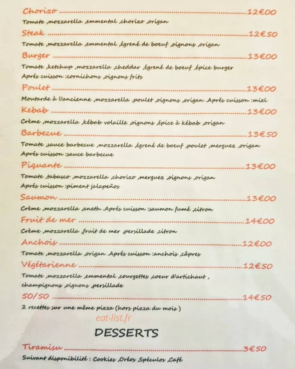 La pizz’a nono — carte page 2