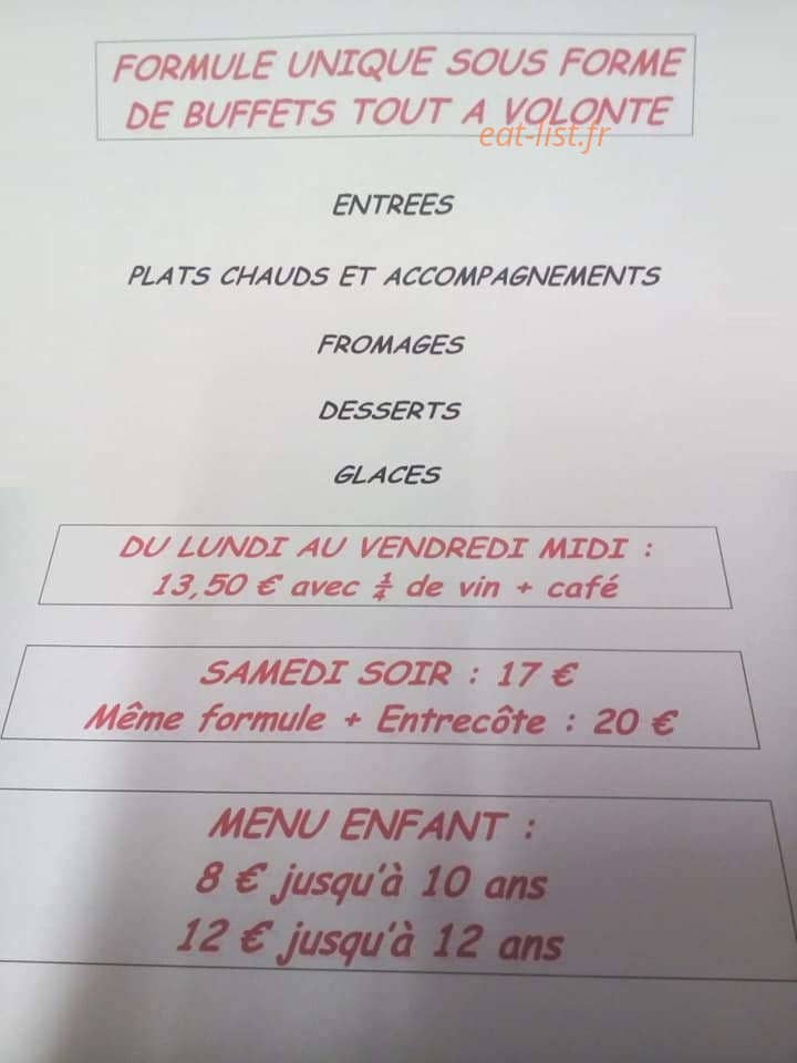 Comme À la Maison — carte page 2