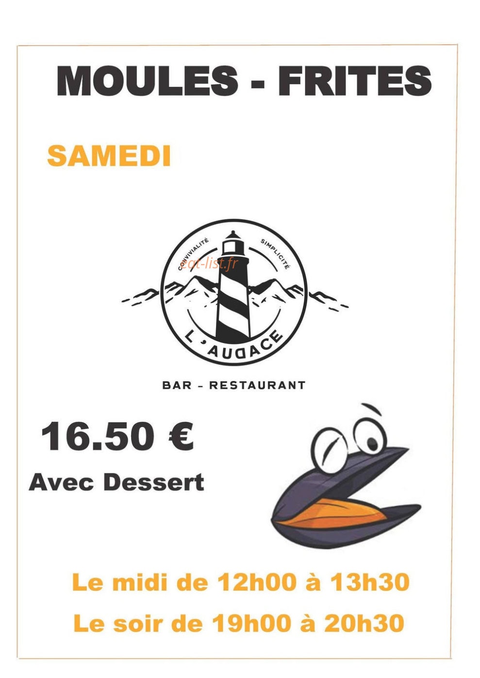 L'Audace — carte page 1