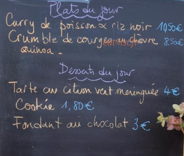 Canopée café fleurs — carte page 1