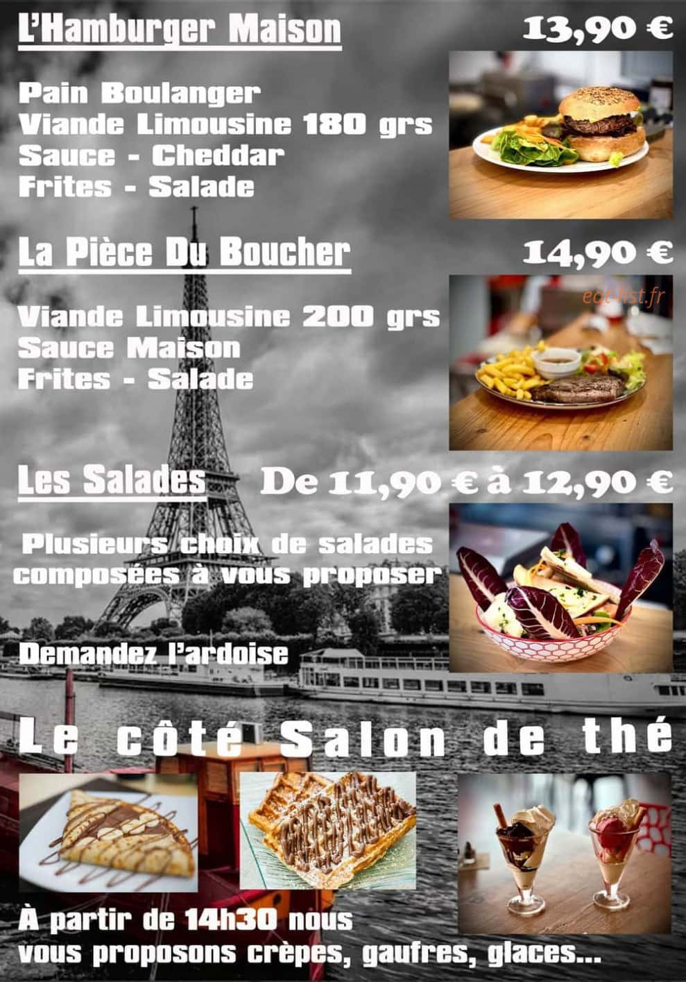 Bistrot FL — carte page 2