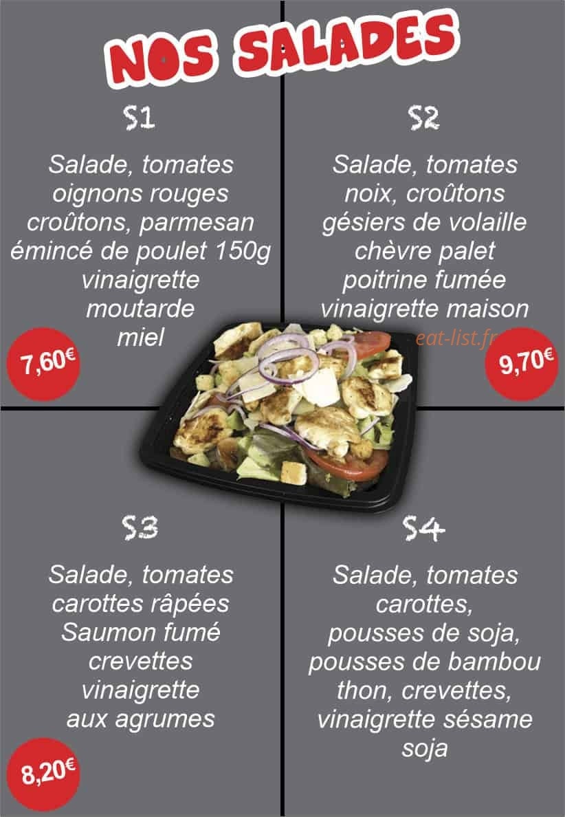 Snack Beef — carte page 5