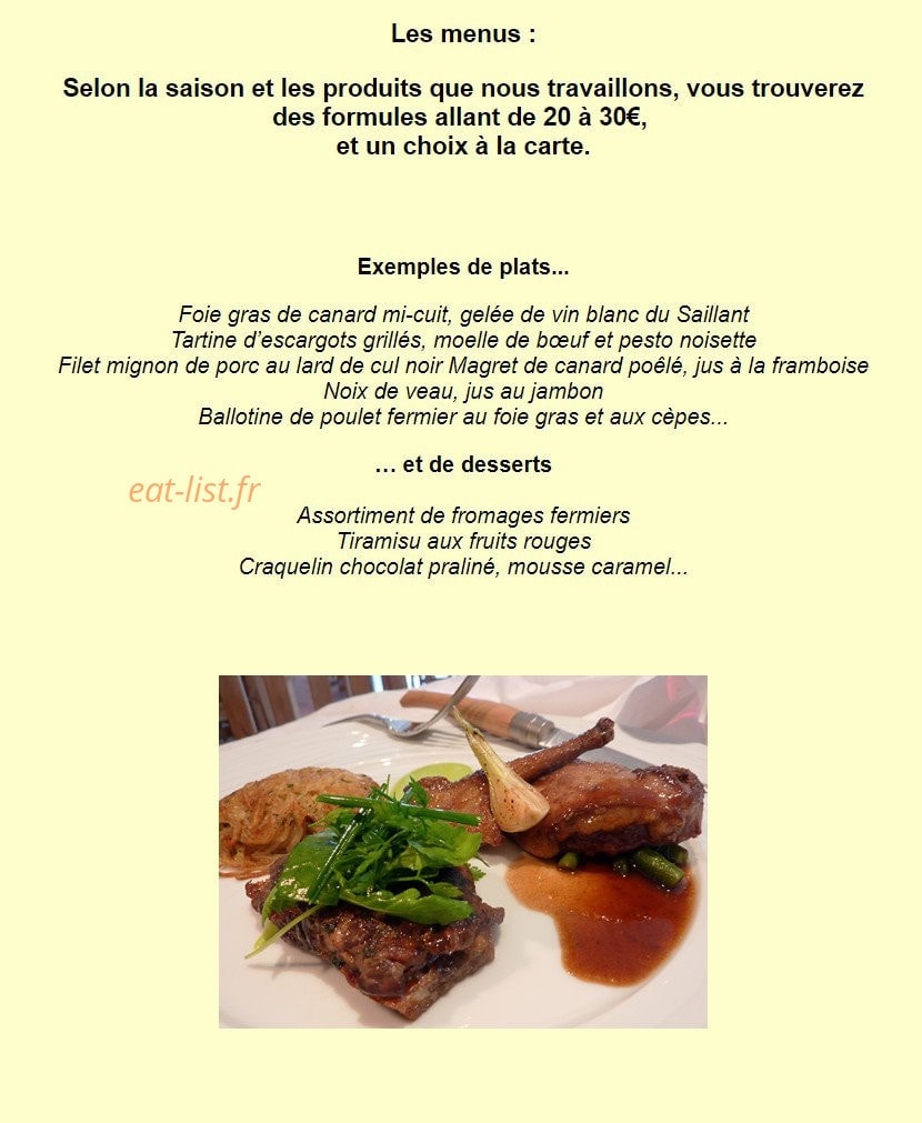 Ferme Du Grand Brugeron — carte page 1