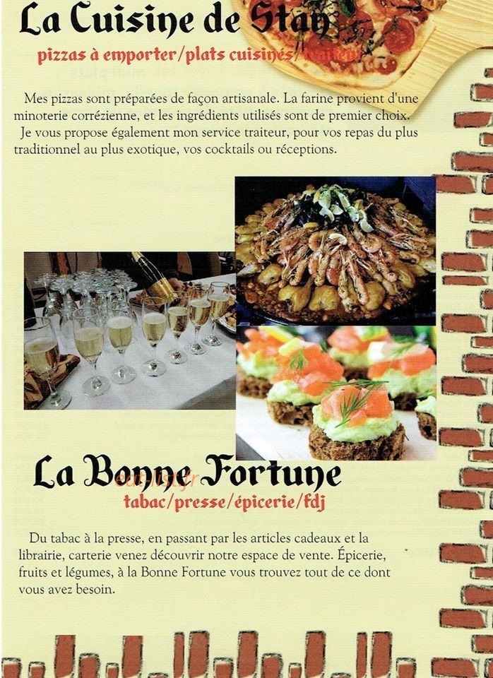 La Bonne Fortune — carte page 1
