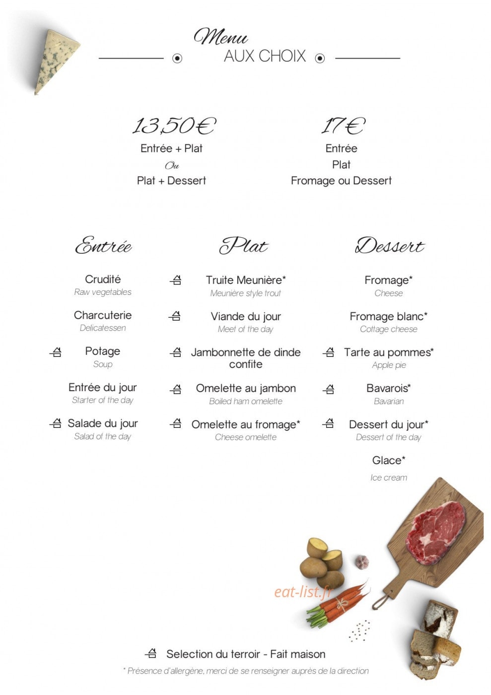 Relais des Monédières — carte page 5