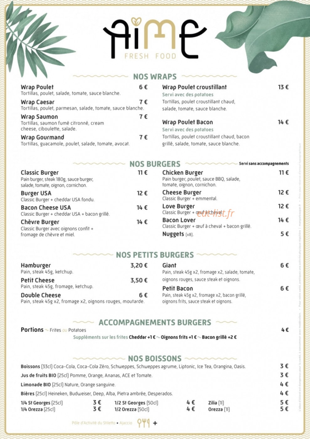 Aime — carte page 1