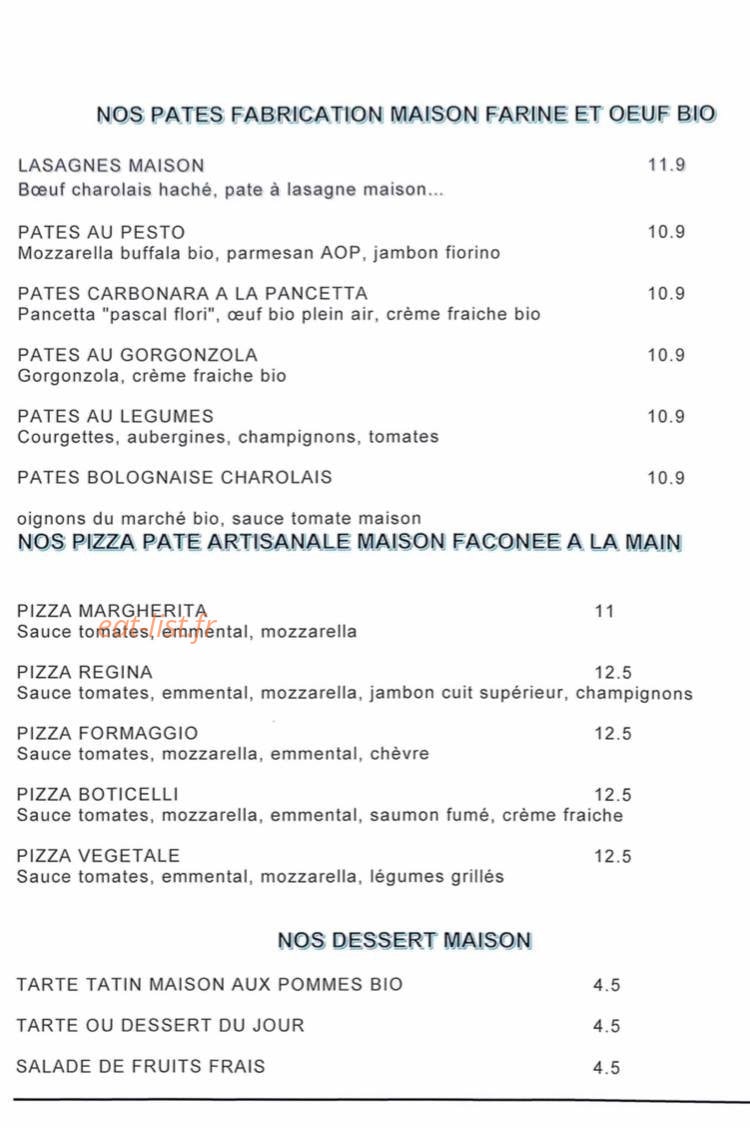 Brasserie diamant — carte page 2