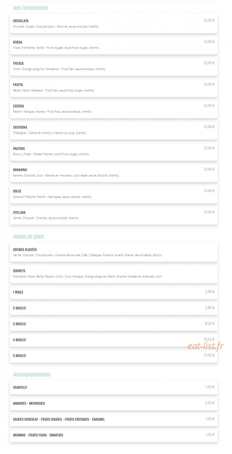 Café Gilda — carte page 4