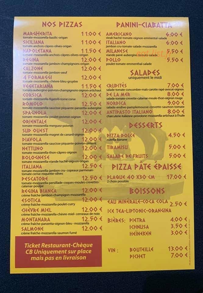 Chez Romolo — carte page 2