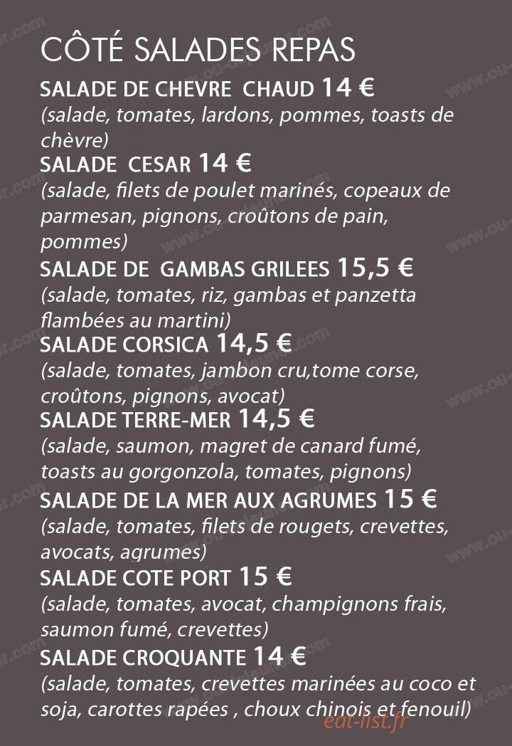 Côté Port — carte page 2