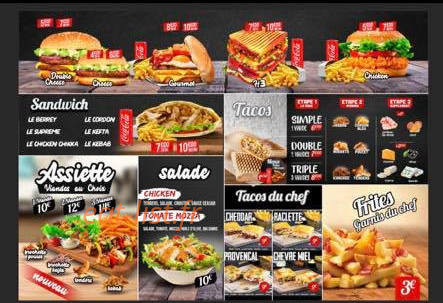 Kn Tacos — carte page 1