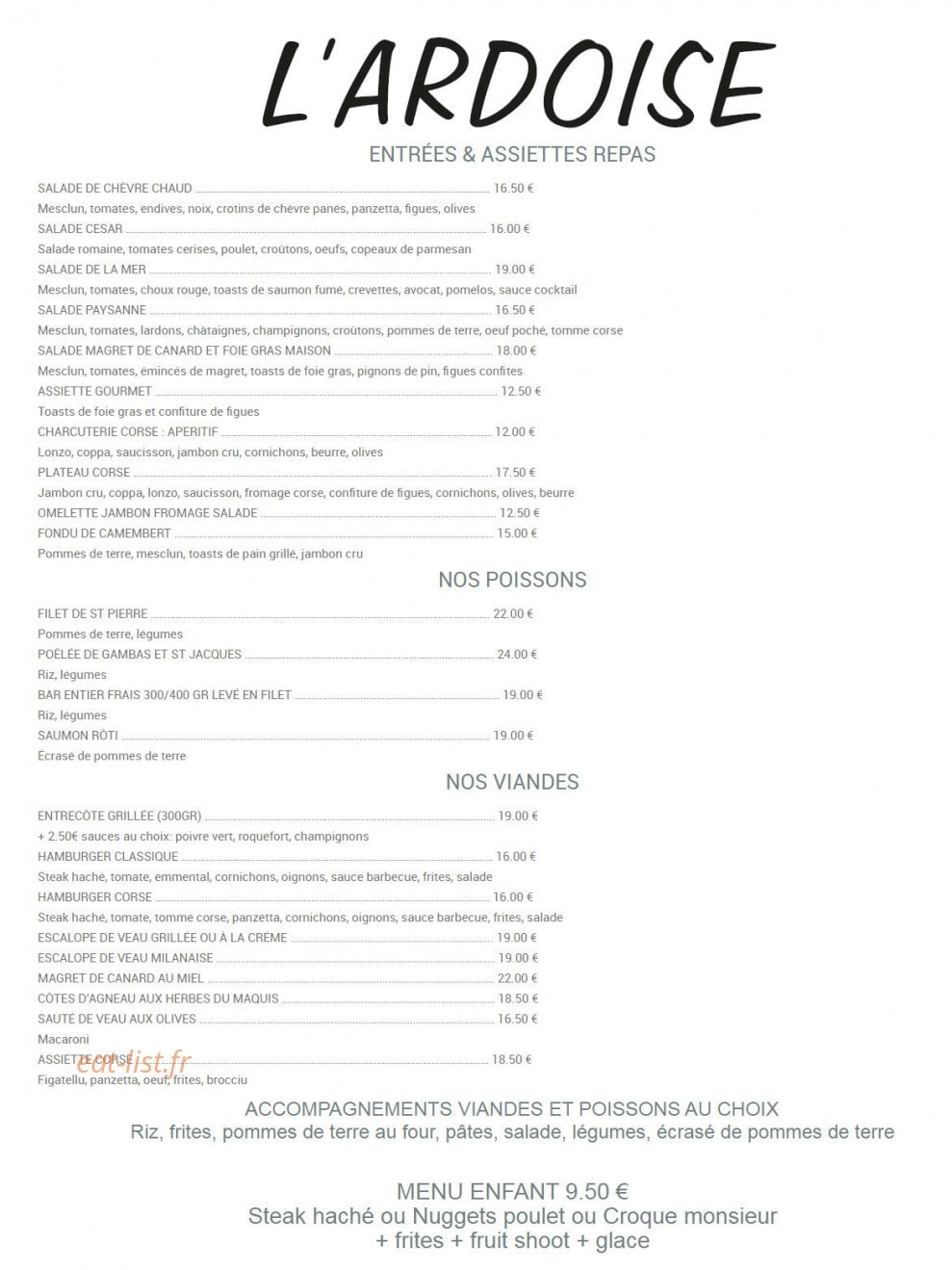 L'ardoise — carte page 1