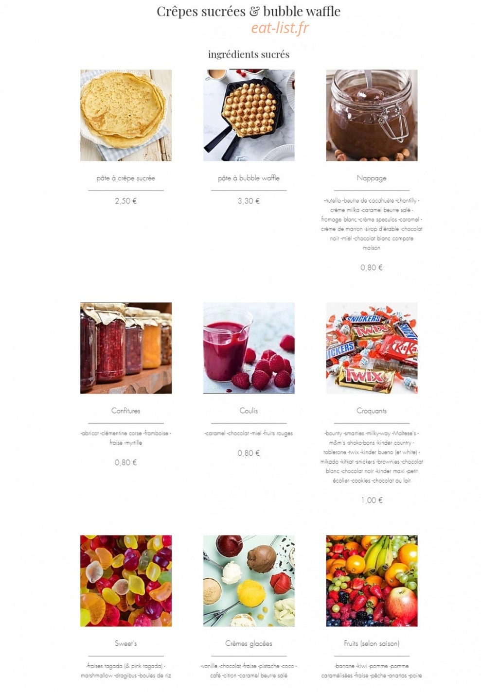 L entourloupe — carte page 3