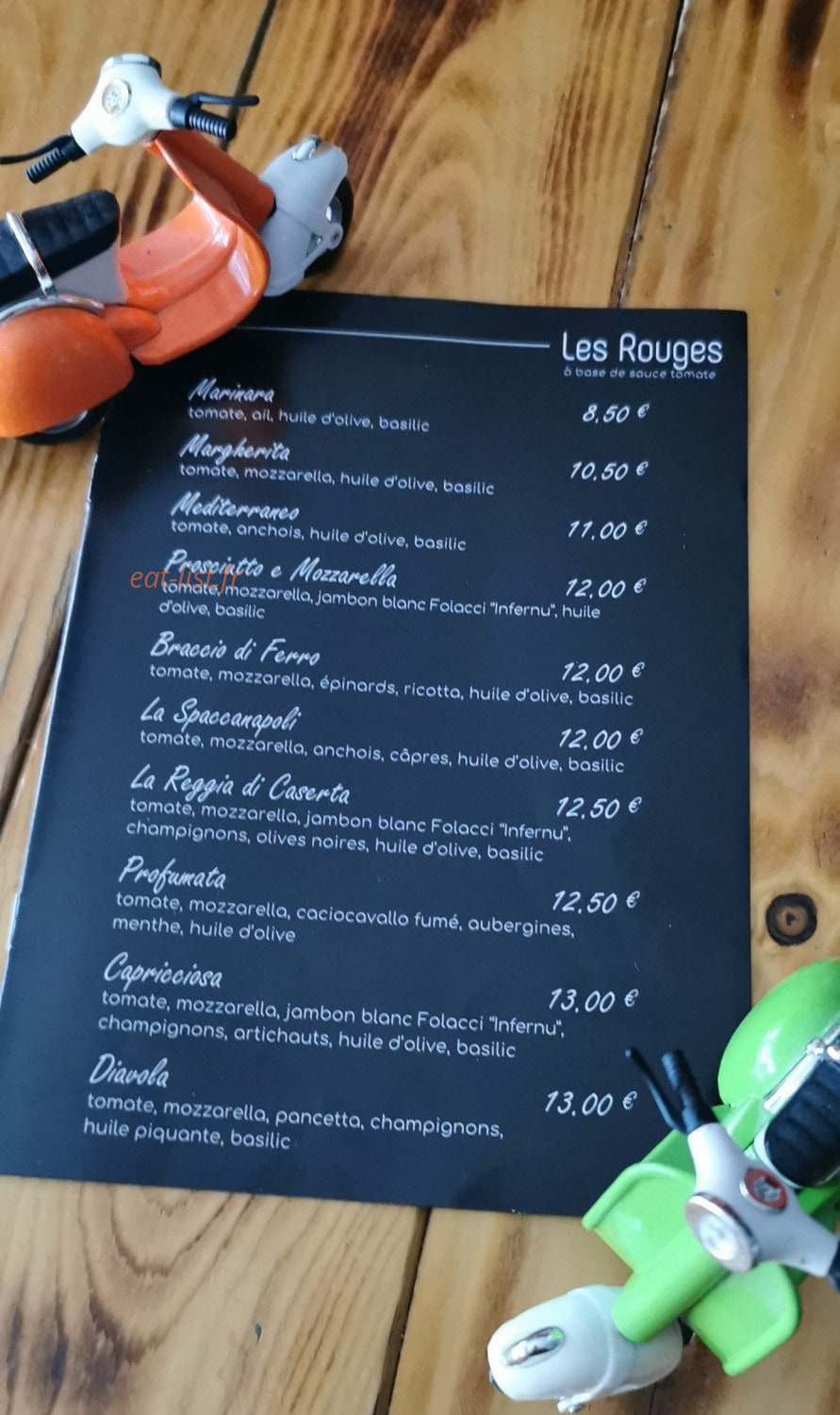L'Epizzeria — carte page 3