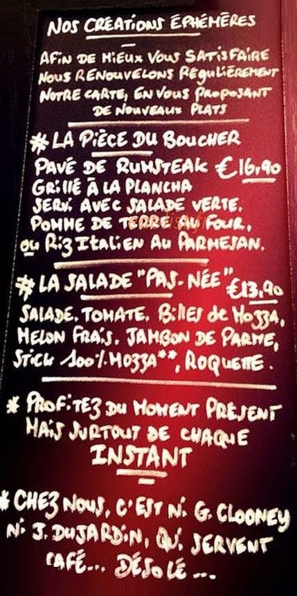 L'Instant — carte page 1