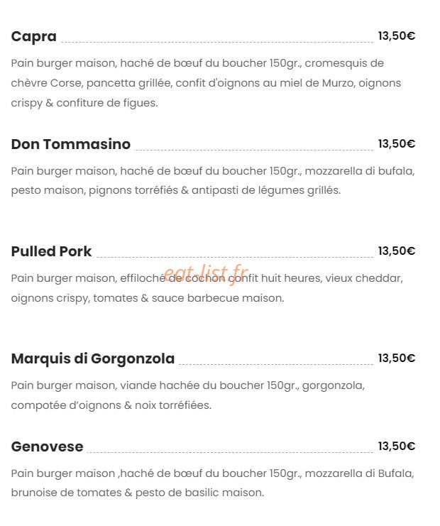 La Fabrica — carte page 6