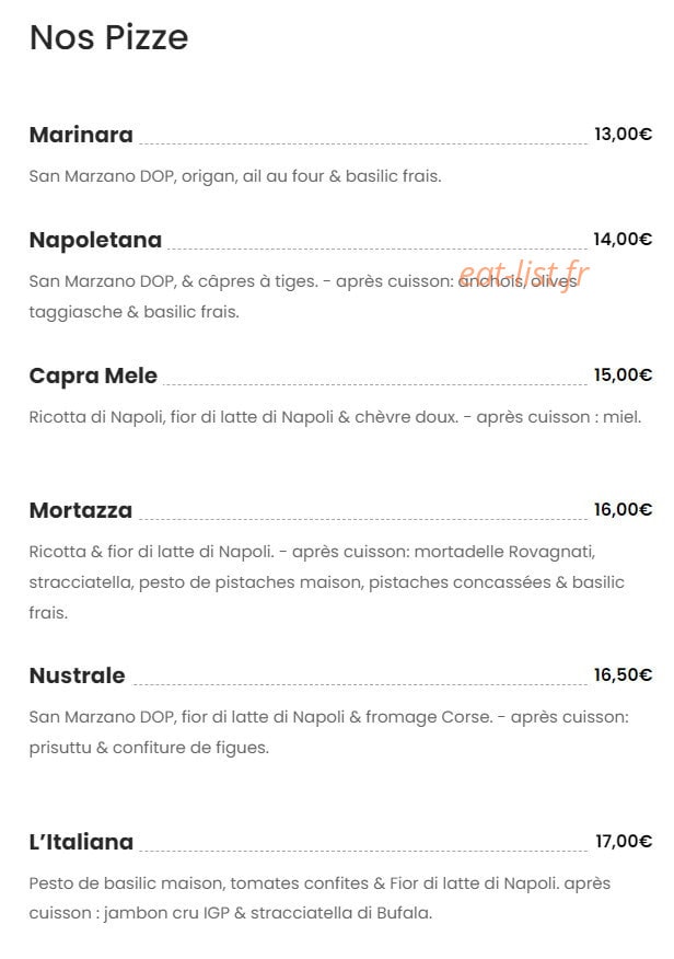La Fabrica — carte page 1