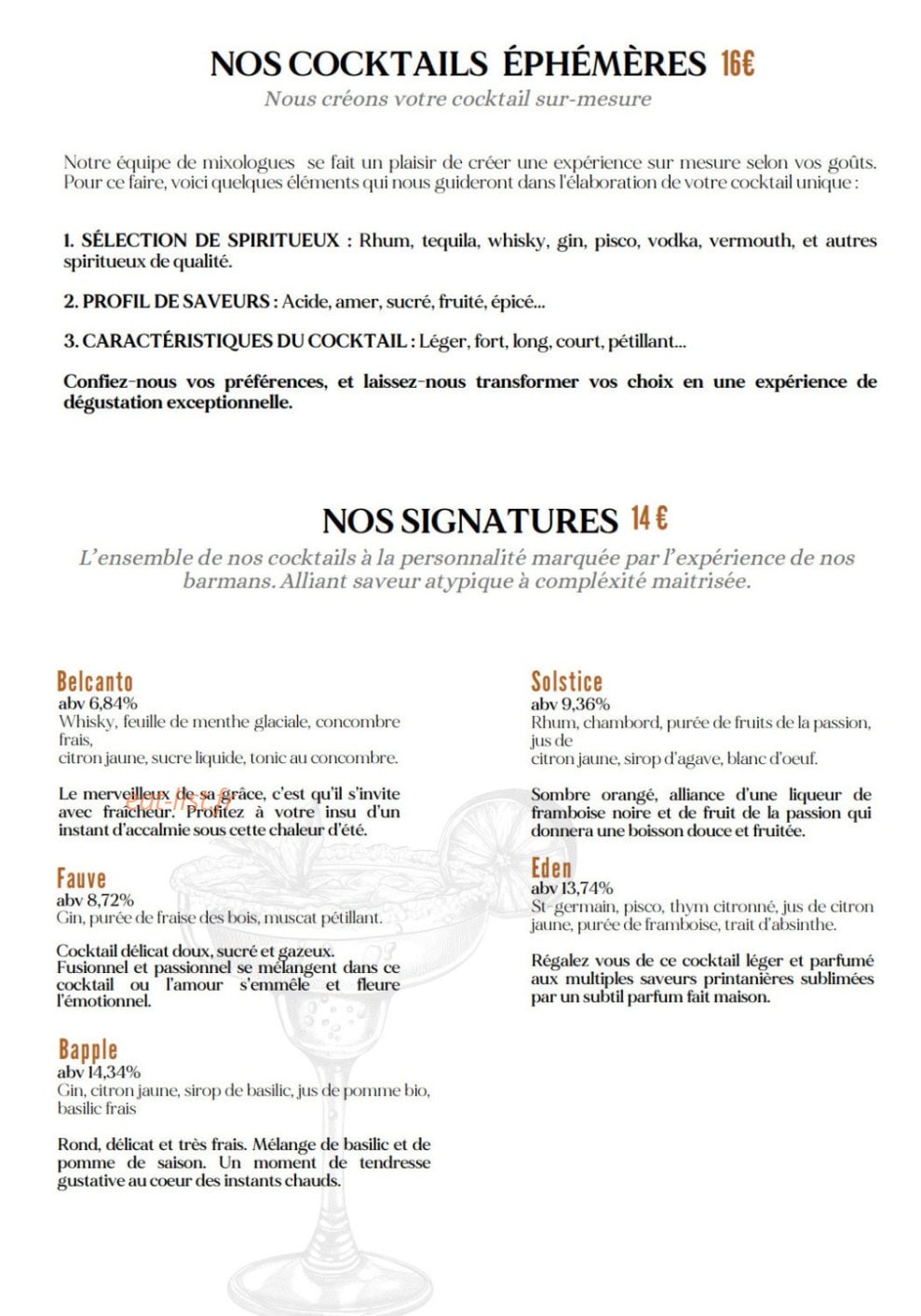 La Terrasse du Fesch — carte page 3