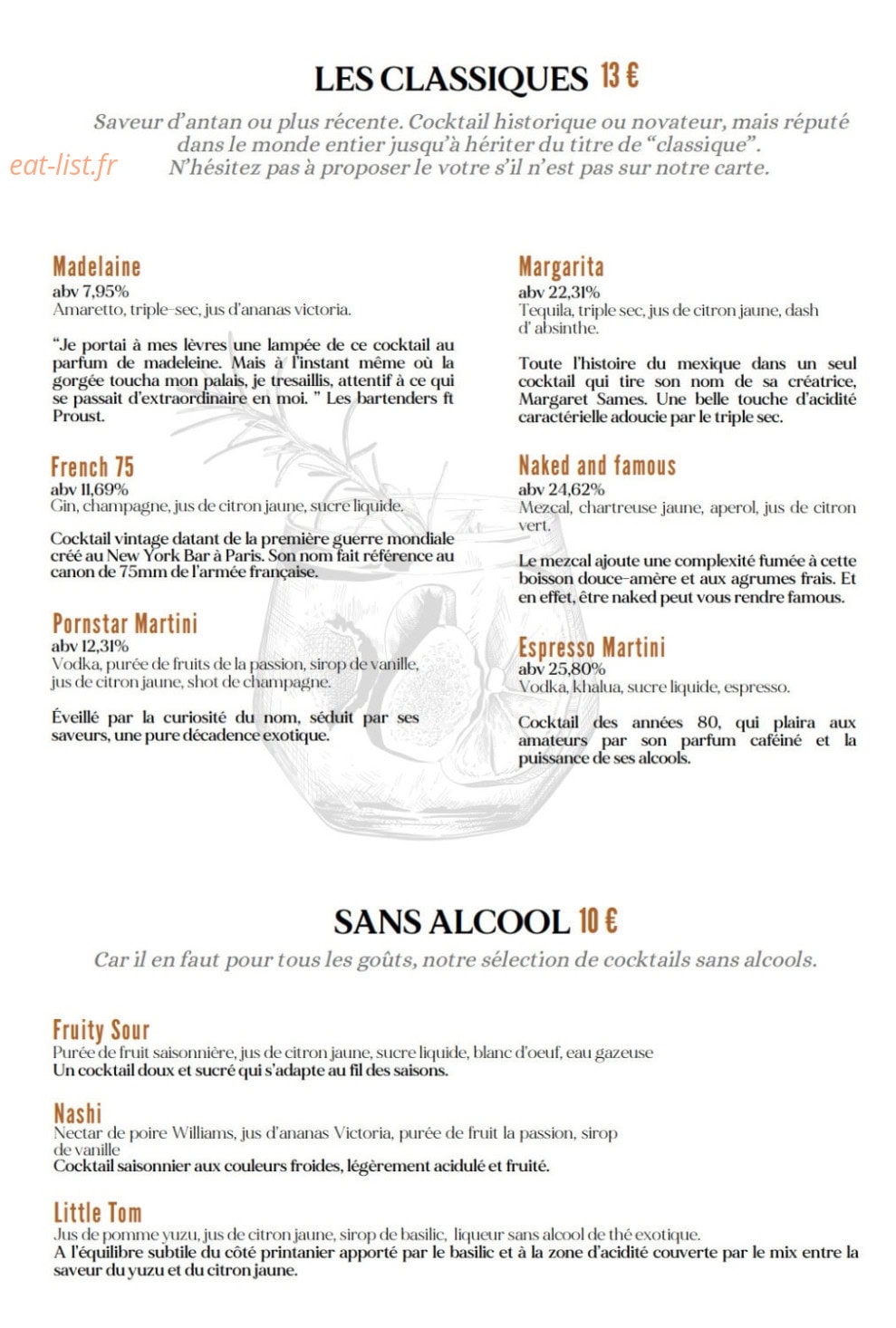 La Terrasse du Fesch — carte page 4