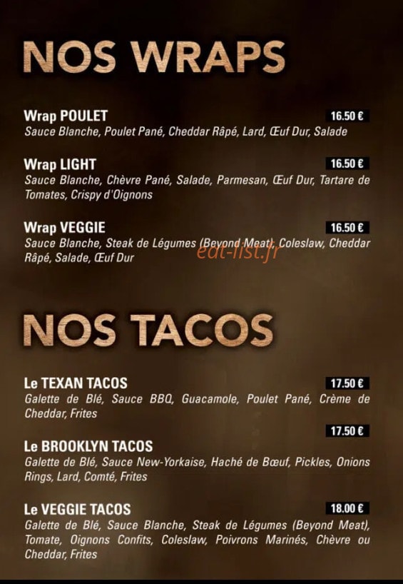 Le Brooklyn — carte page 3