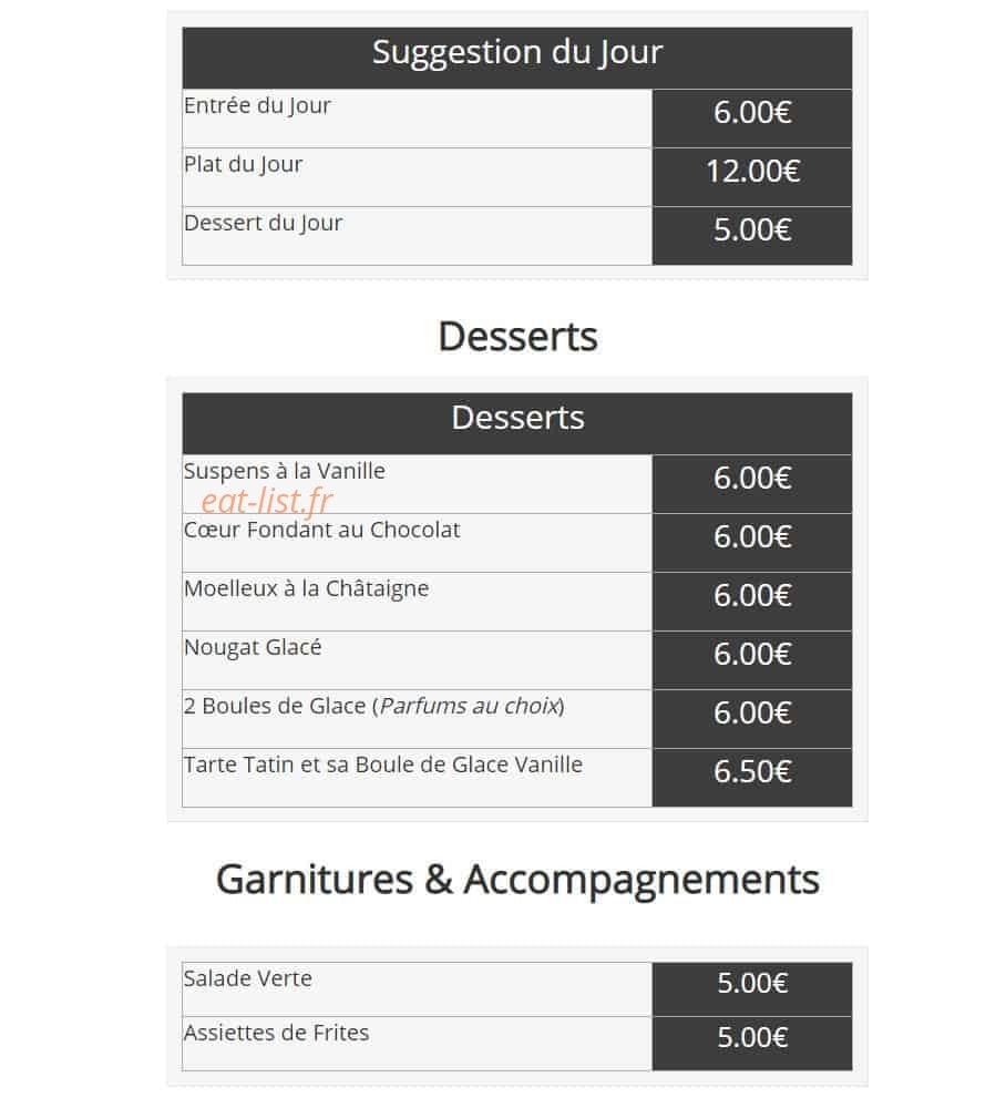 Le Dauphin — carte page 4