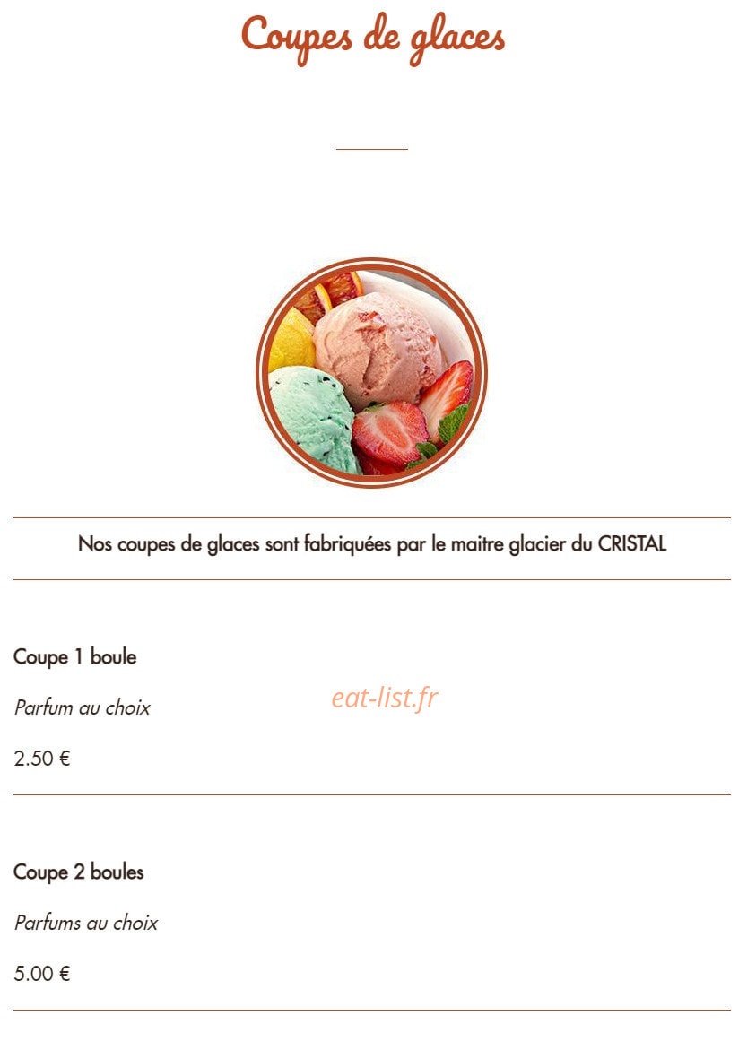 Le Grill — carte page 27