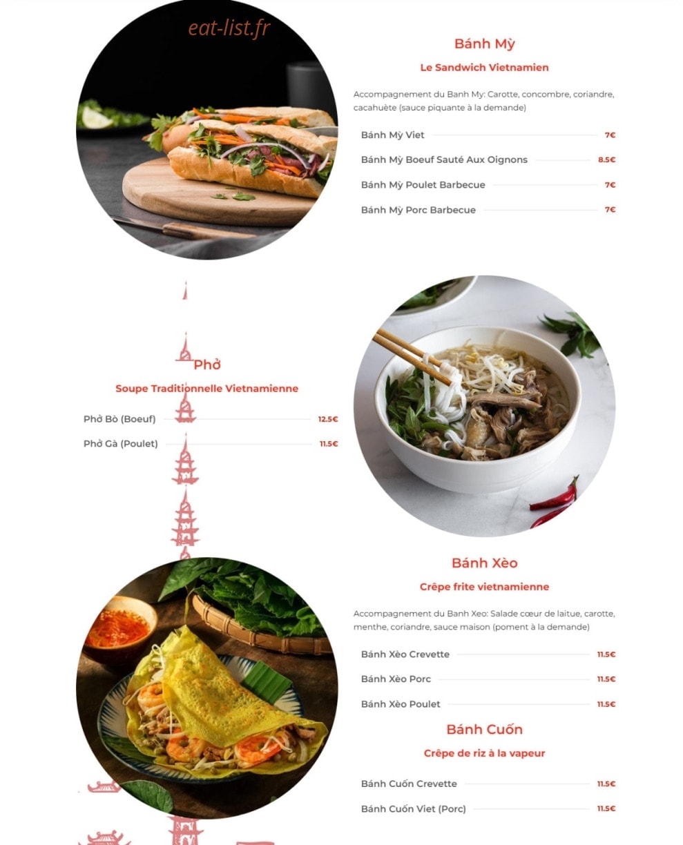 Le Petit Viet Nam — carte page 3