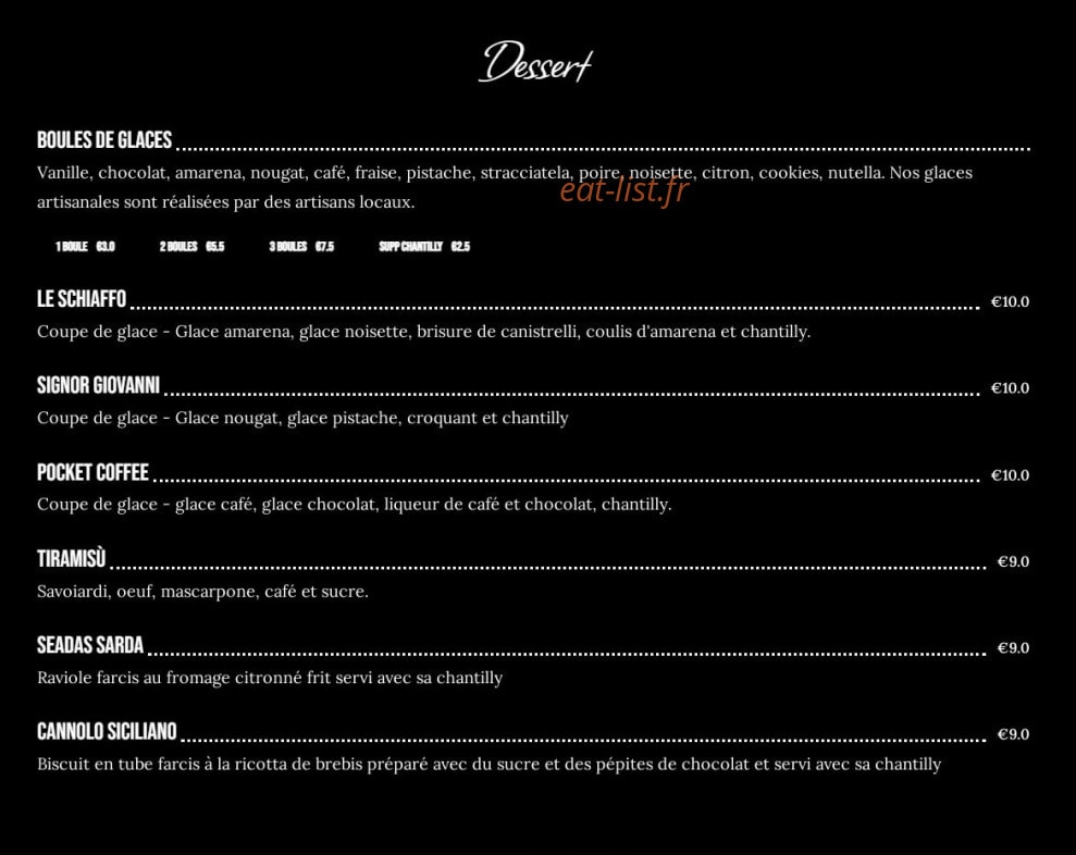 Lo Schiaffo — carte page 6