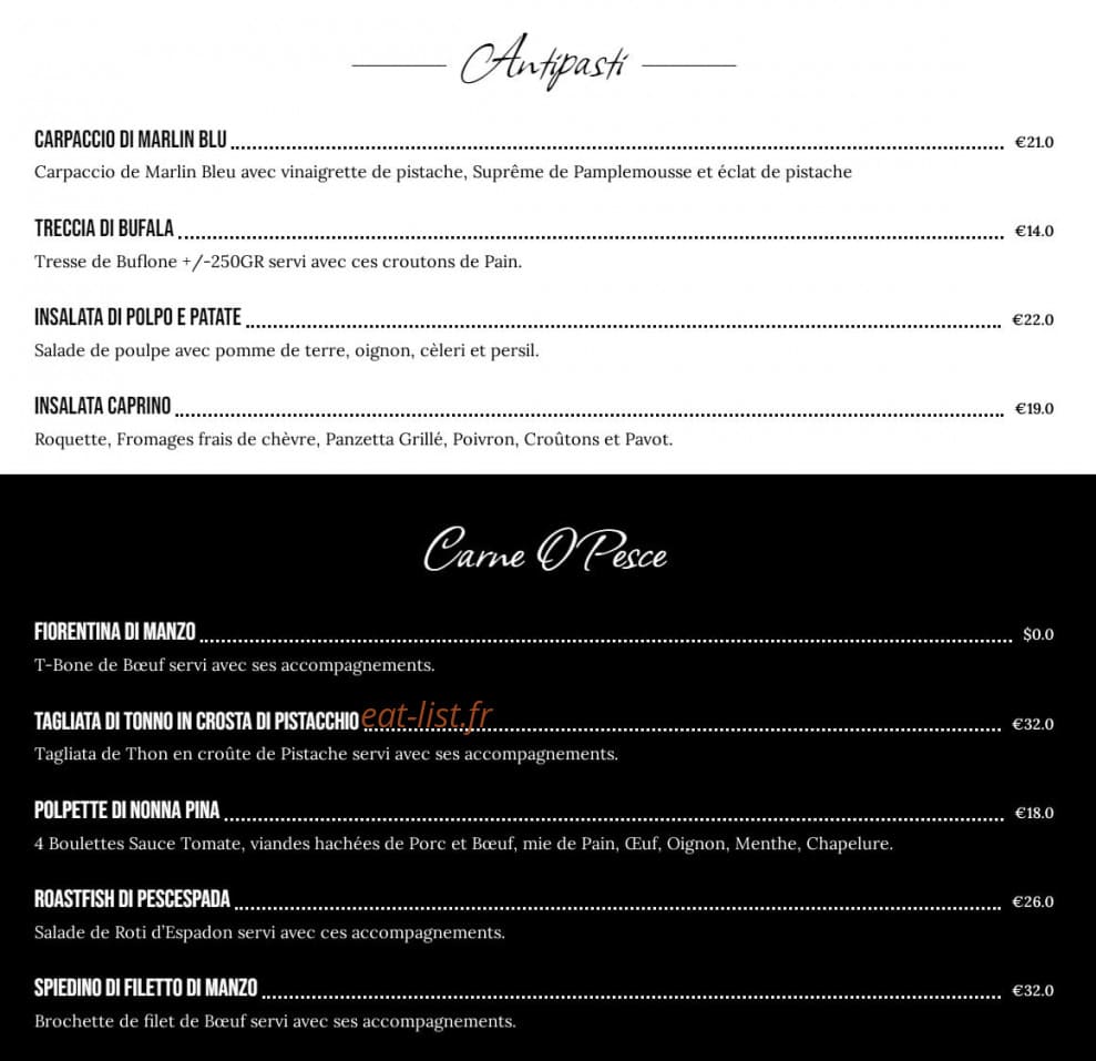 Lo Schiaffo — carte page 2