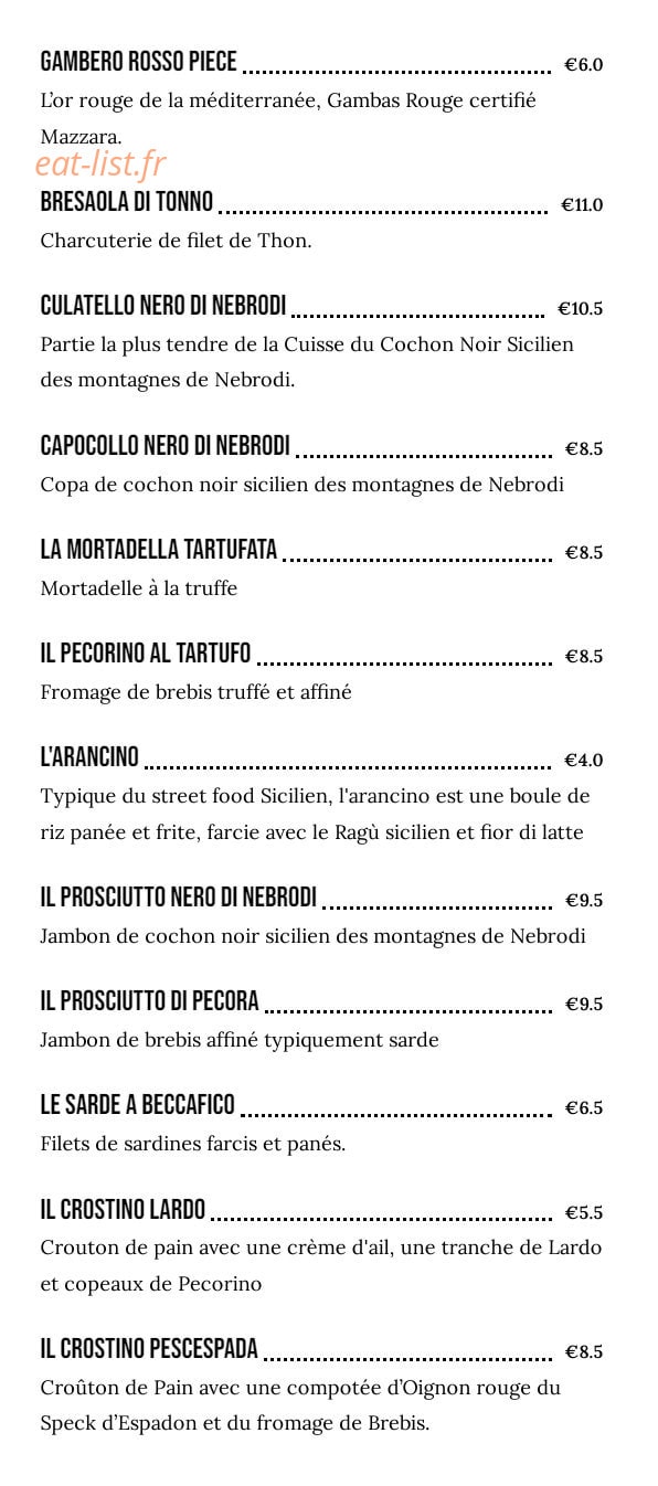 Lo Schiaffo — carte page 1