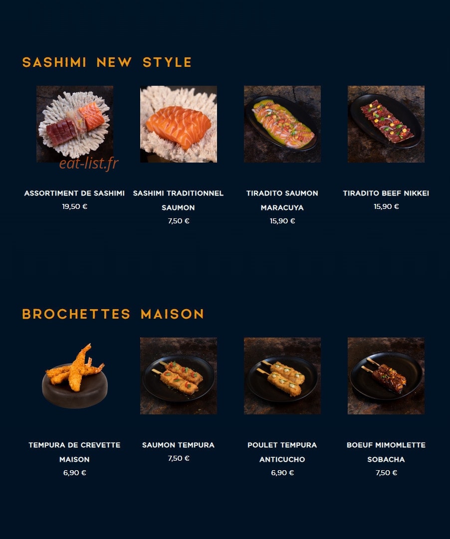 NKI sushi — carte page 11