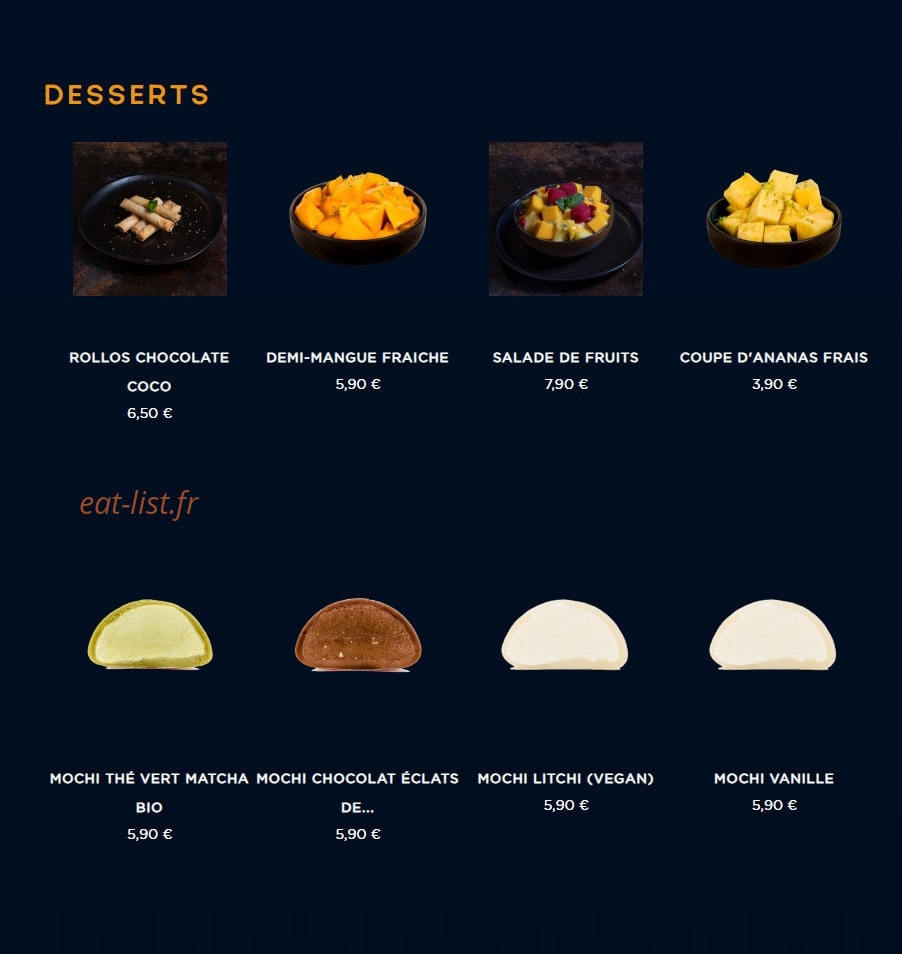 NKI sushi — carte page 13