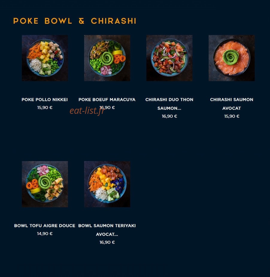 NKI sushi — carte page 10