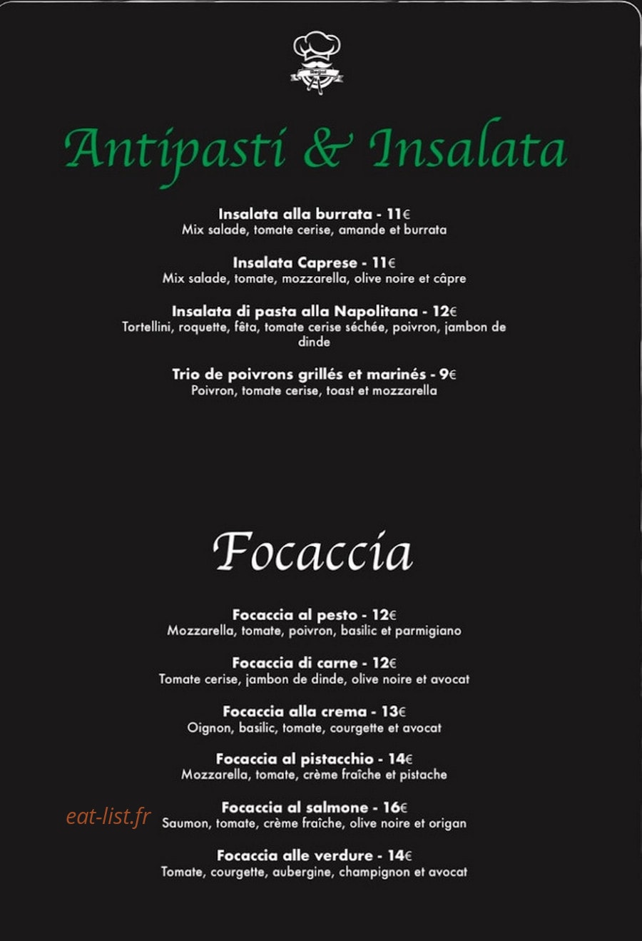 Regal — carte page 1