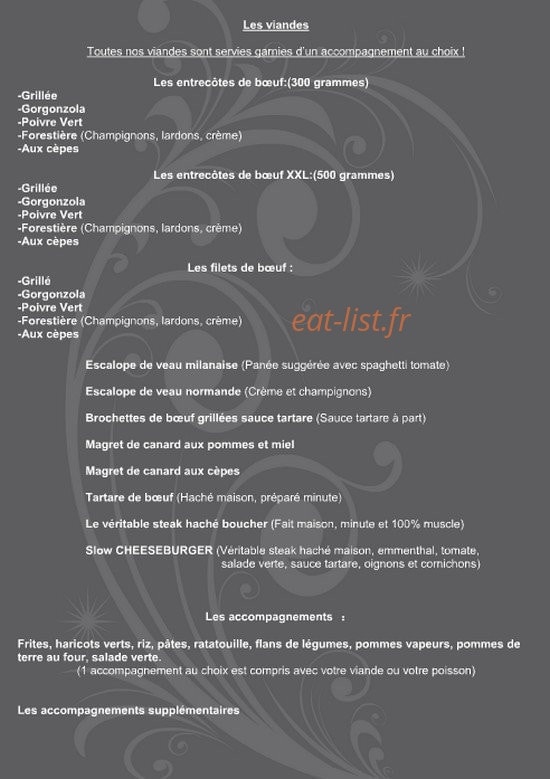 Restaurant l'Amirauté — carte page 6