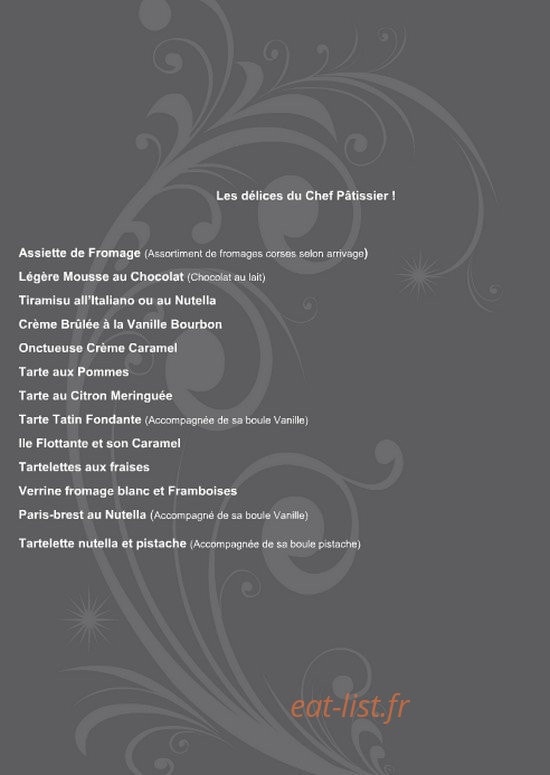 Restaurant l'Amirauté — carte page 10