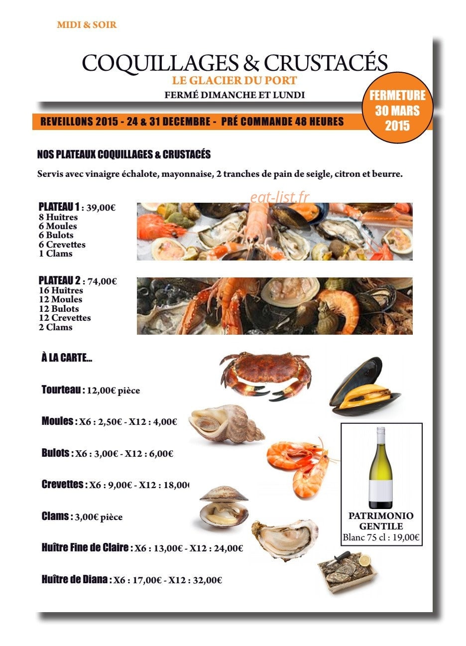 Resto Presto — carte page 13