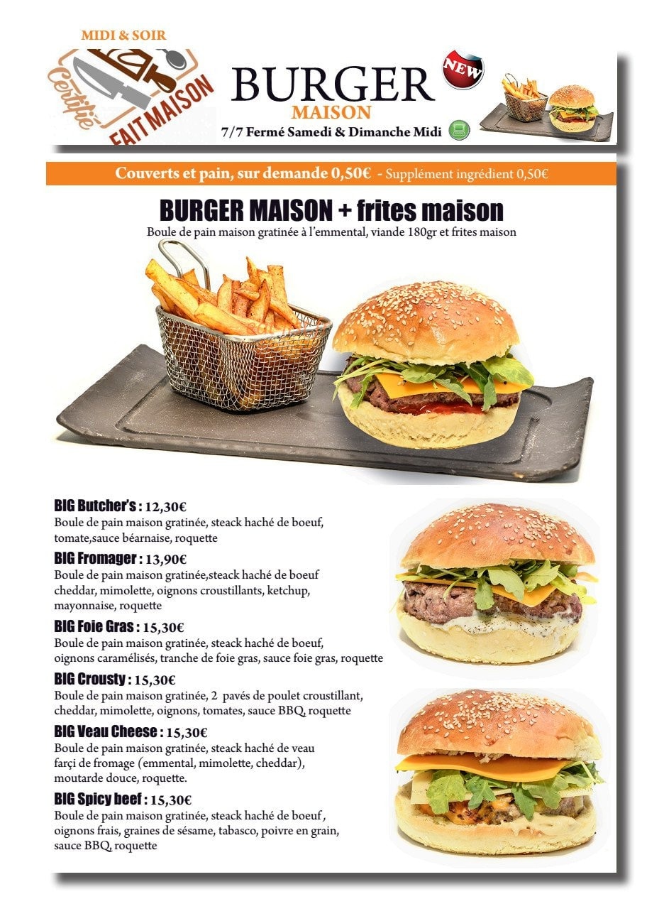 Resto Presto — carte page 6