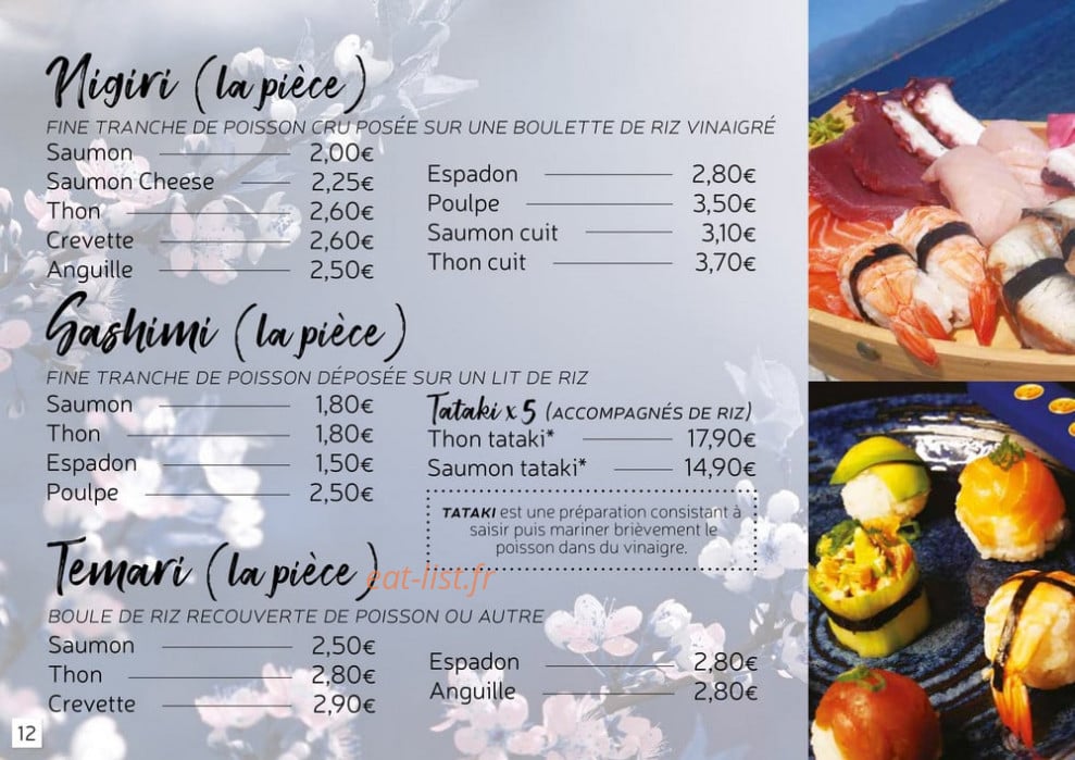 Sakura — carte page 9