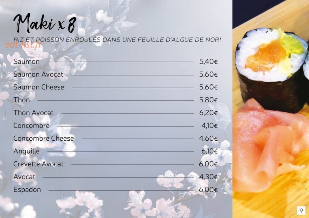 Sakura — carte page 6