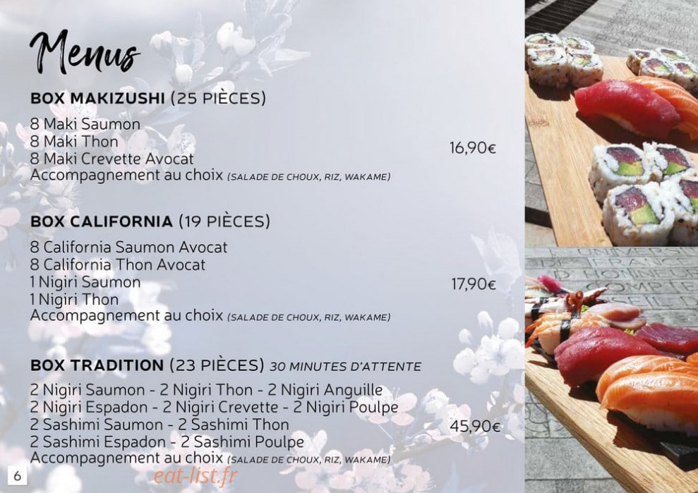Sakura — carte page 3