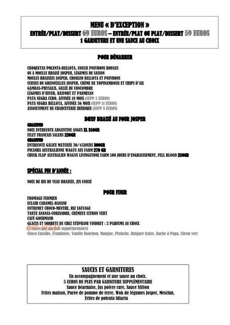 Sur La Braise — carte page 3