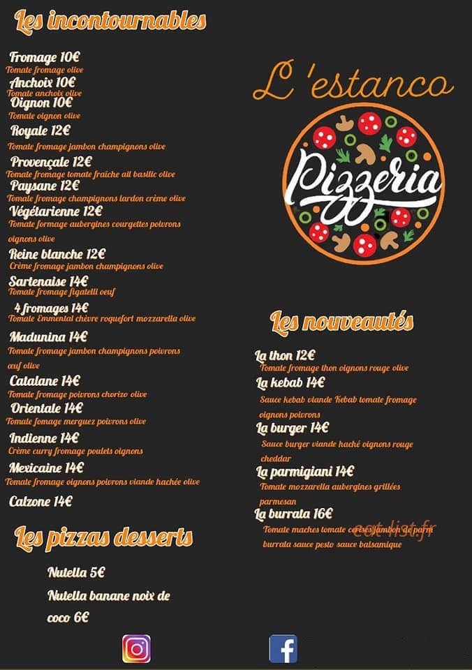 L'Estanco — carte page 2
