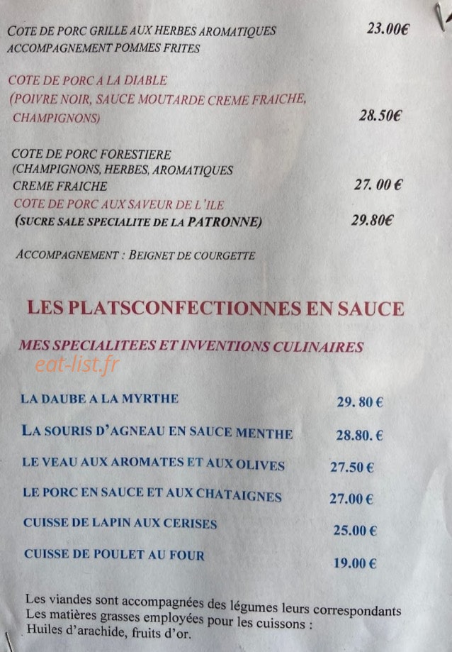 L'Oasis du Lion — carte page 2