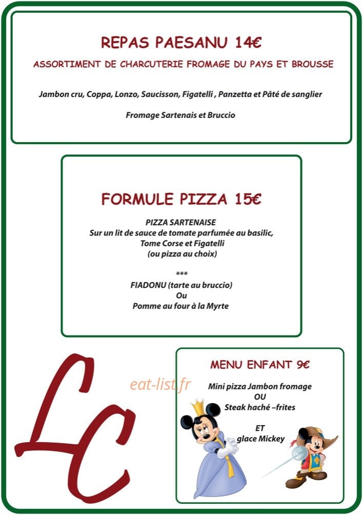Le caramama — carte page 4