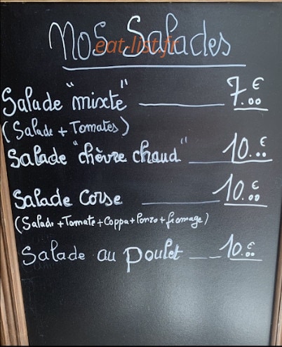 Le Gourmet — carte page 2