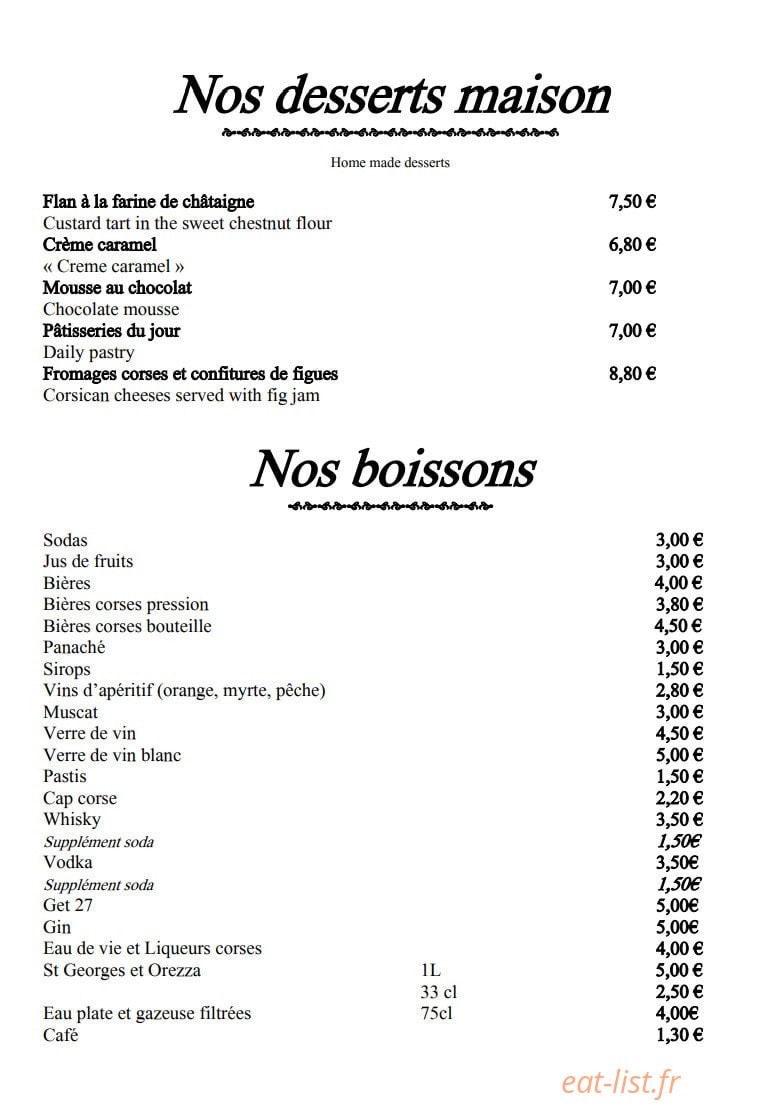 U Sirenu — carte page 4