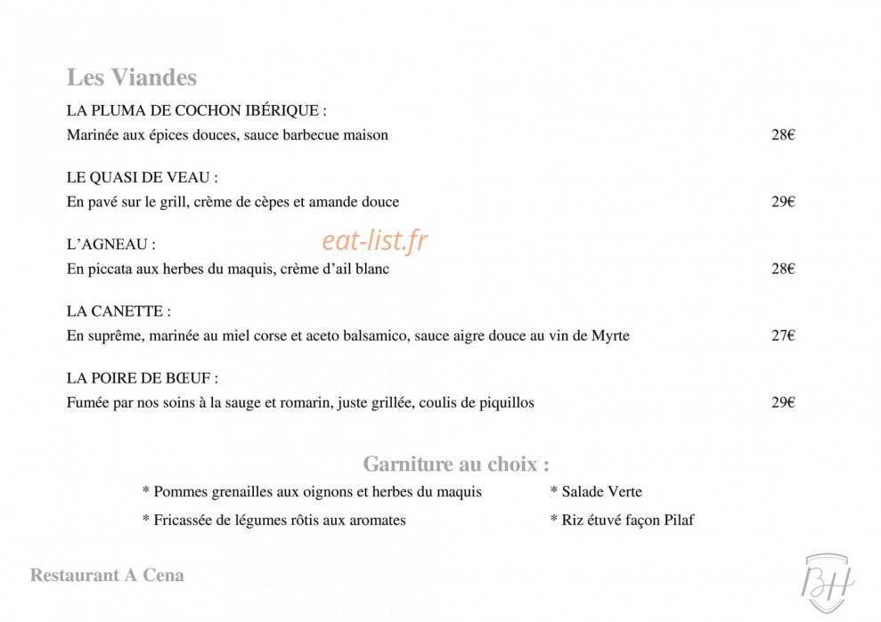 Bartaccia Hôtel — carte page 10