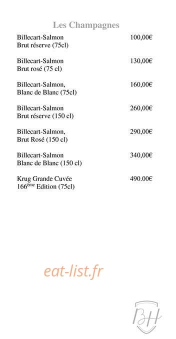 Bartaccia Hôtel — carte page 3
