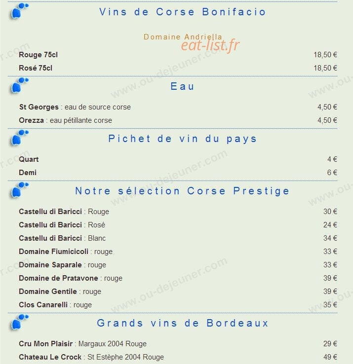 Cocodile — carte page 5